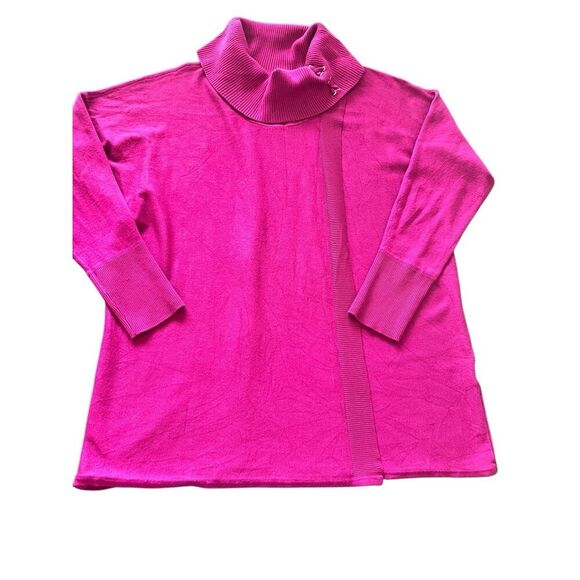 JM Collection Pink open Sweater size  L - Picture 1 of 7
